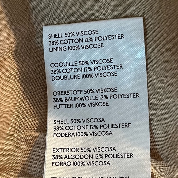 FREE PEOPLE Crushed Velvet Tan Mini Skirt Sz 4 - Picture 4 of 4